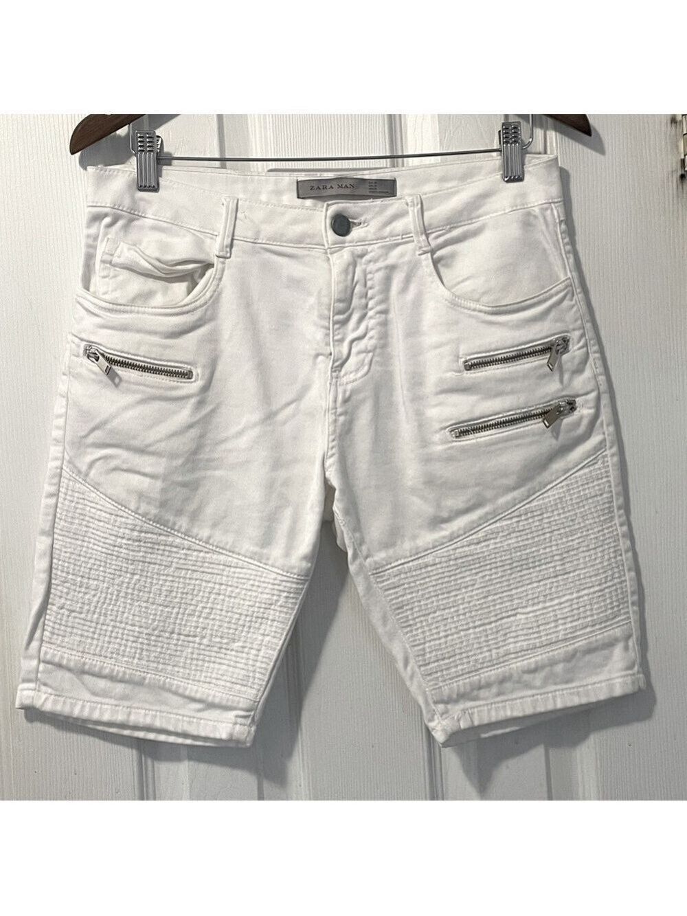 ZARA MAN denim jean shorts like new size 30